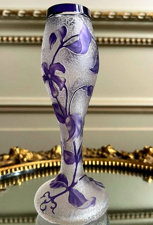 CRYSTAL VAL SAINT LAMBERT, ART NOUVEAU 