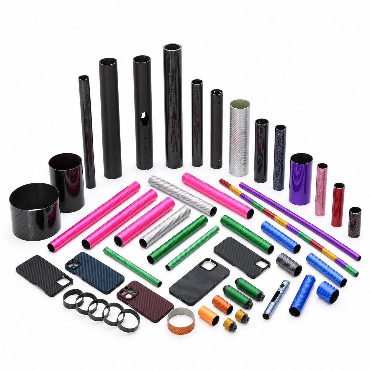 Custom Carbon Fiber Tube with Special Structure Not every carbon fiber ...