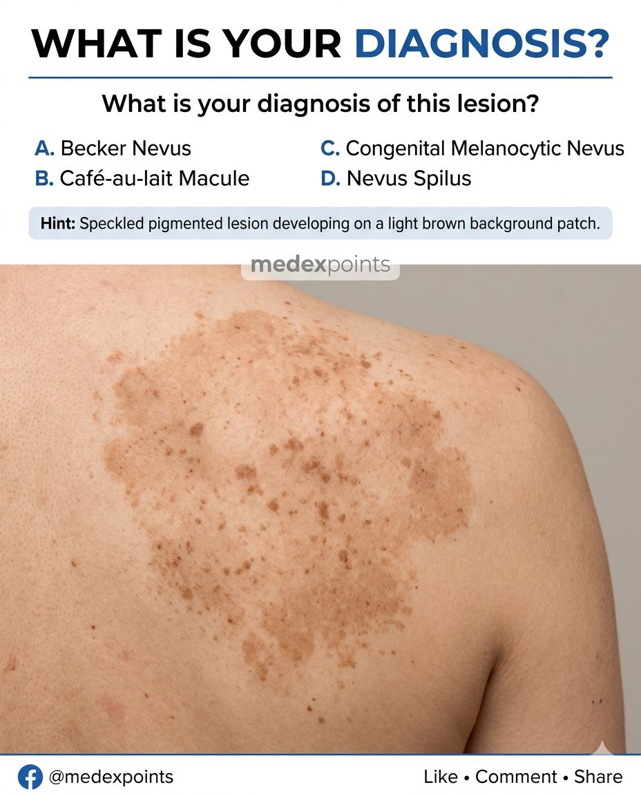 12. Hutchinson's melanotic freckle. Which of the following is not correct?a) Mostly occurs in the elderlyb) Mainly occurs in covered parts of the body c) Malignant d) Irregular bordere) Irregular colo