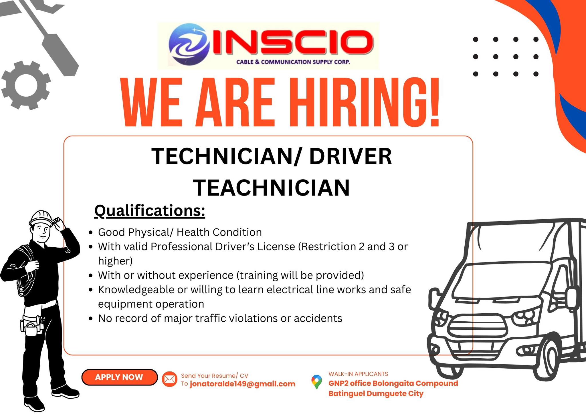Inscio Cable & Communication Supply Corp-Negros | Dumaguete City
