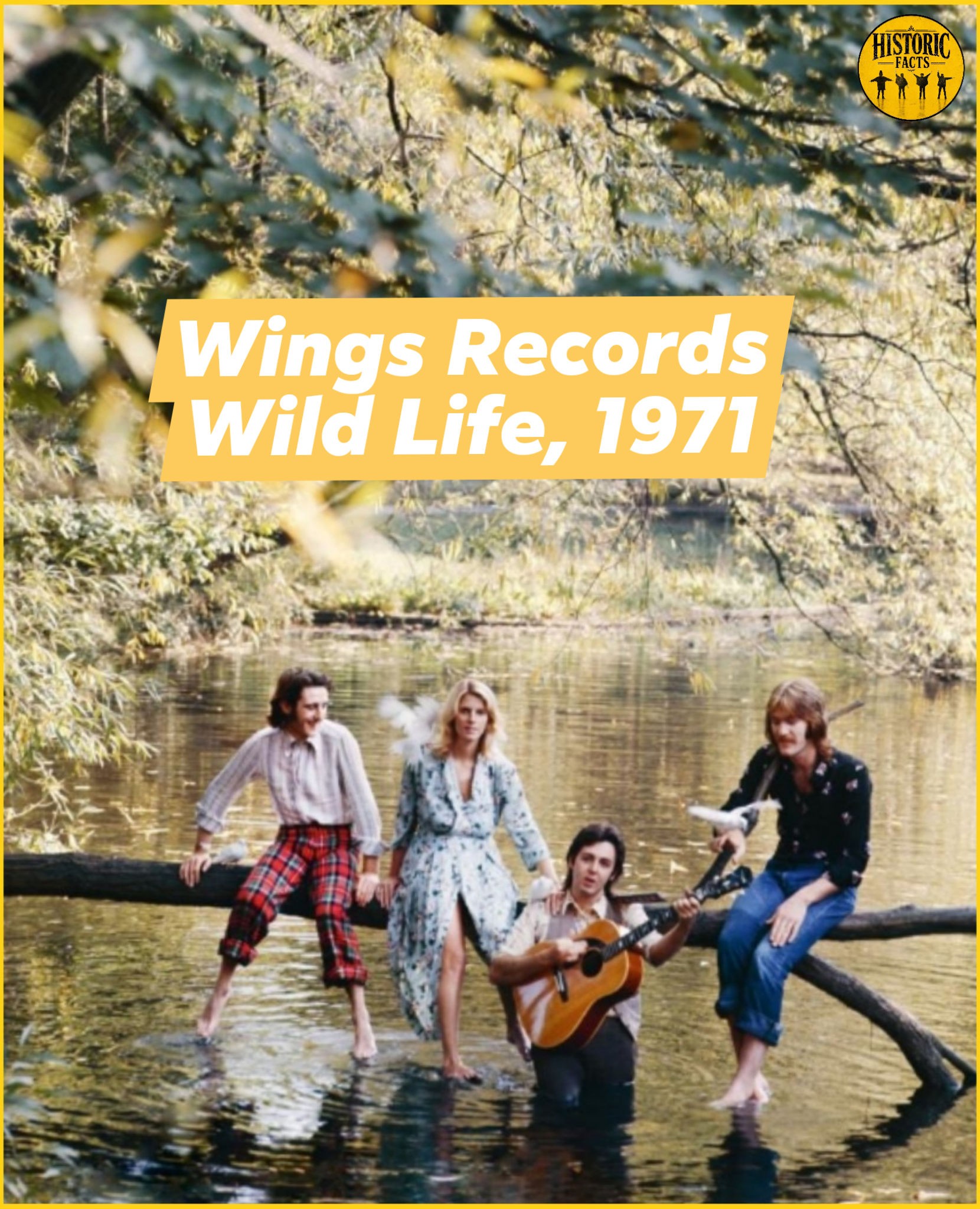 On Dec. 7, 1971, Wings released their debut LP, 