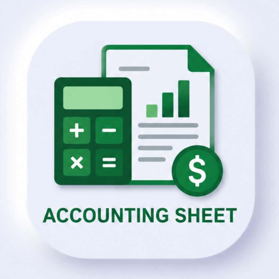 [fyp……. Accounting] | Accounting sheet