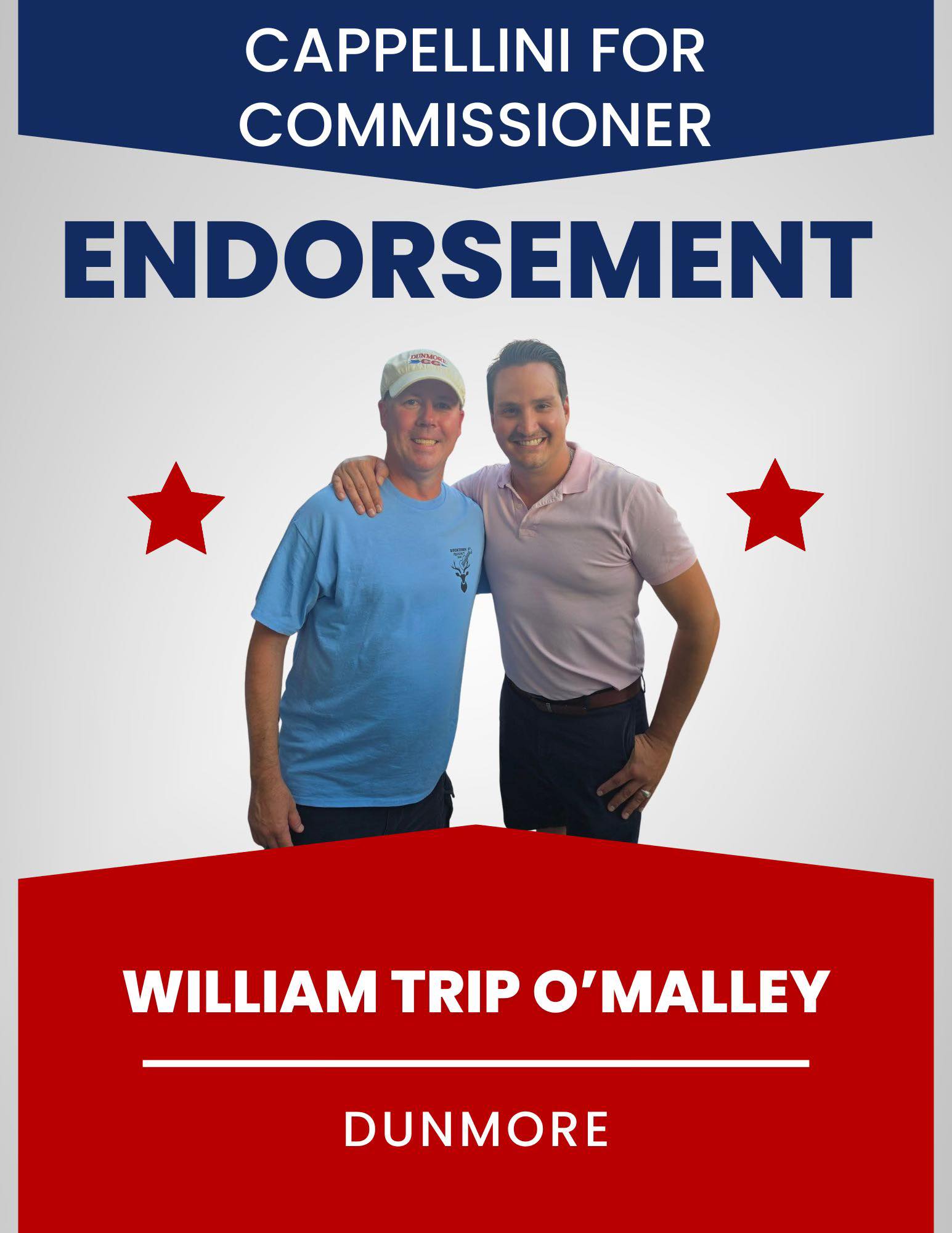 Cappellini - 🗣️ENDORSEMENT ANNOUNCEMENT 🗣️ DUMORE COUNCILMAN - WILLIAM ...