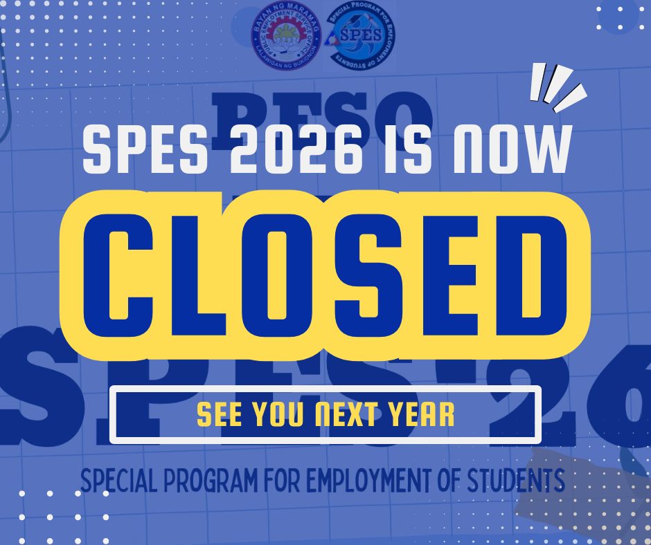 PESO Maramag - 📢 SPES 2026 Update: Application Phase... | Facebook