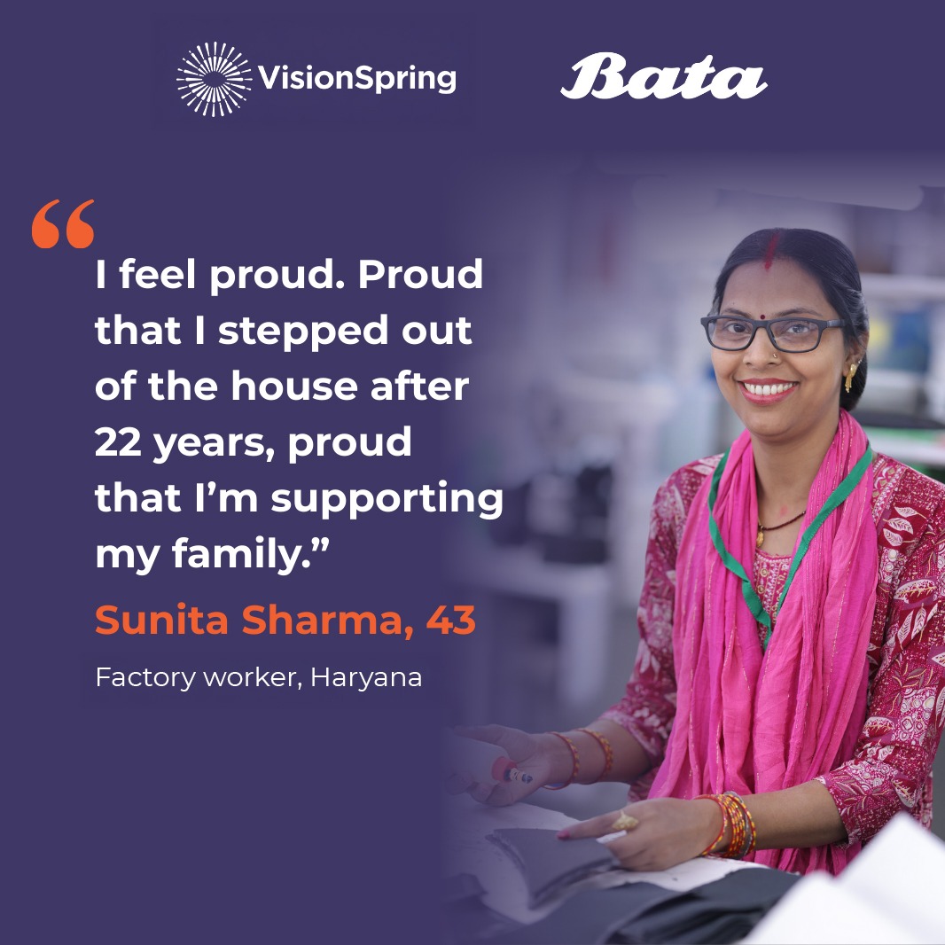 VisionSpring - Sunita Sharma has spent most of her life managing her ...