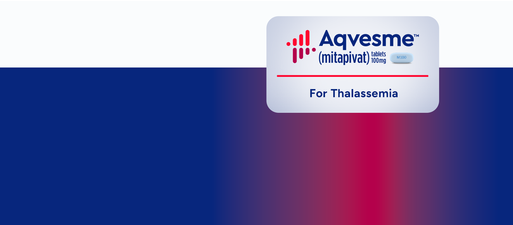 AQVESME™ (mitapivat) tablets