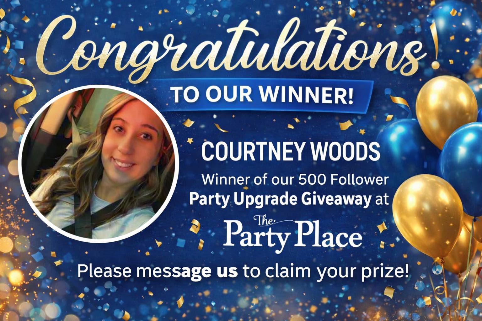 The Party - 🎉 CONGRATULATIONS TO OUR WINNER! 🎉 Congratulations to ...