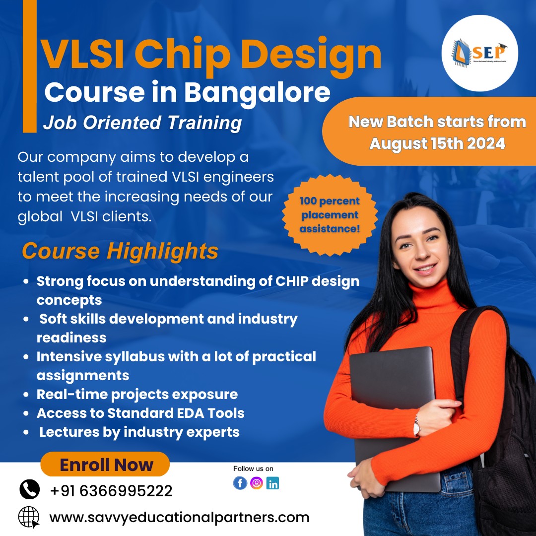 Savvyeducationalpartner - 🔍 Looking to advance your career in VLSI chip ...