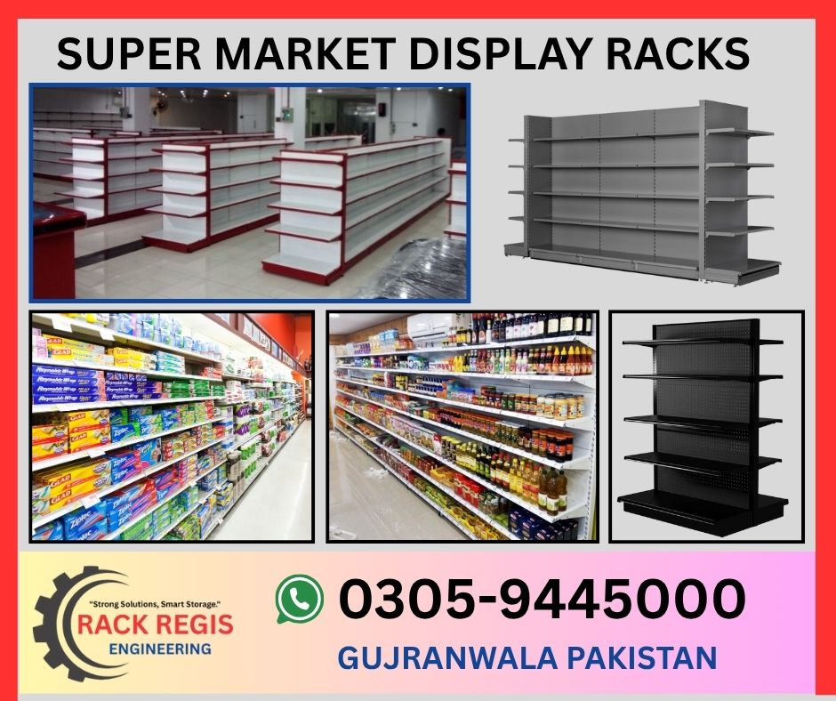 RACK - Supermarket display racks are essential fixtures used to ...
