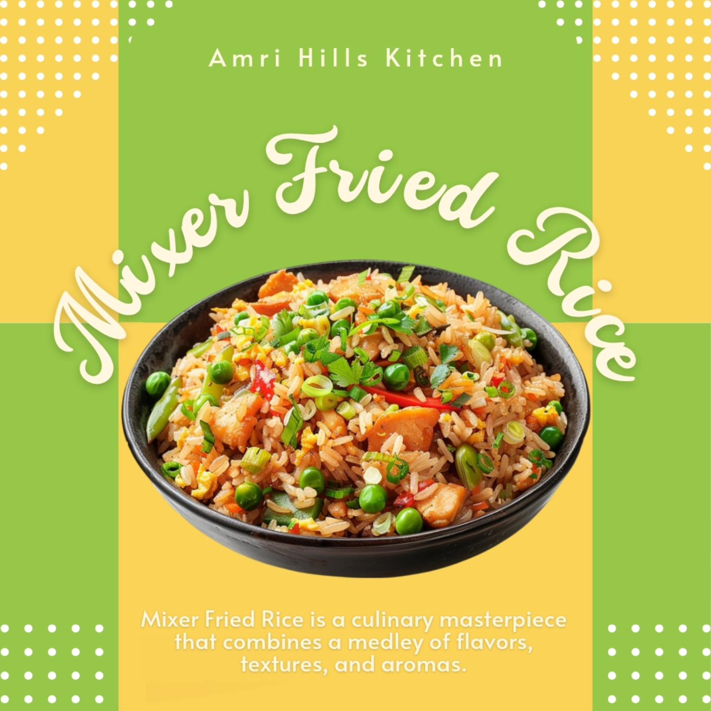 Amri - Mixer Fried Rice, likely referring to a mix of rice with various ...