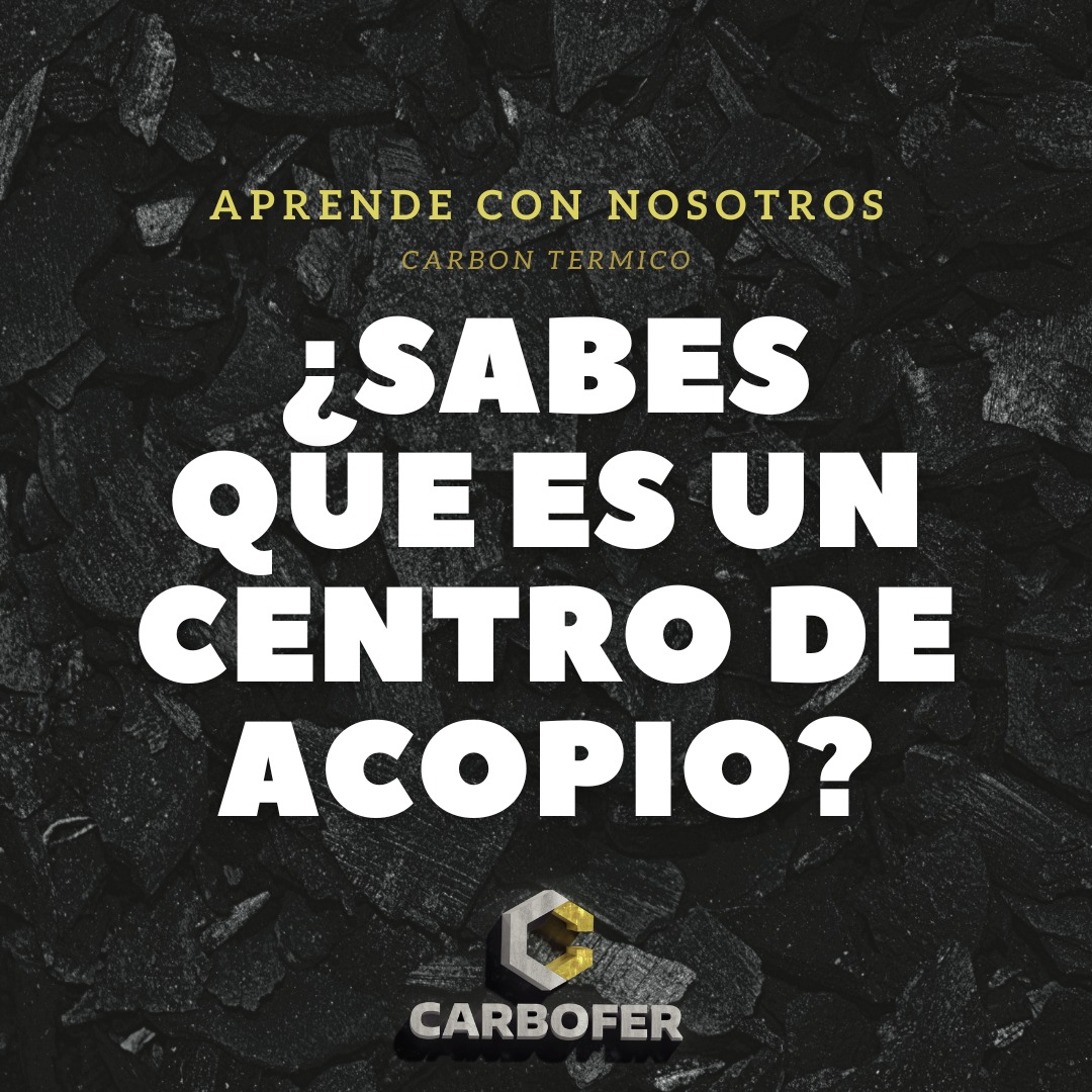 Carbofer - 🍃 🪨 ¿Sabes que es un centro de acopio? Un centro de acopio ...