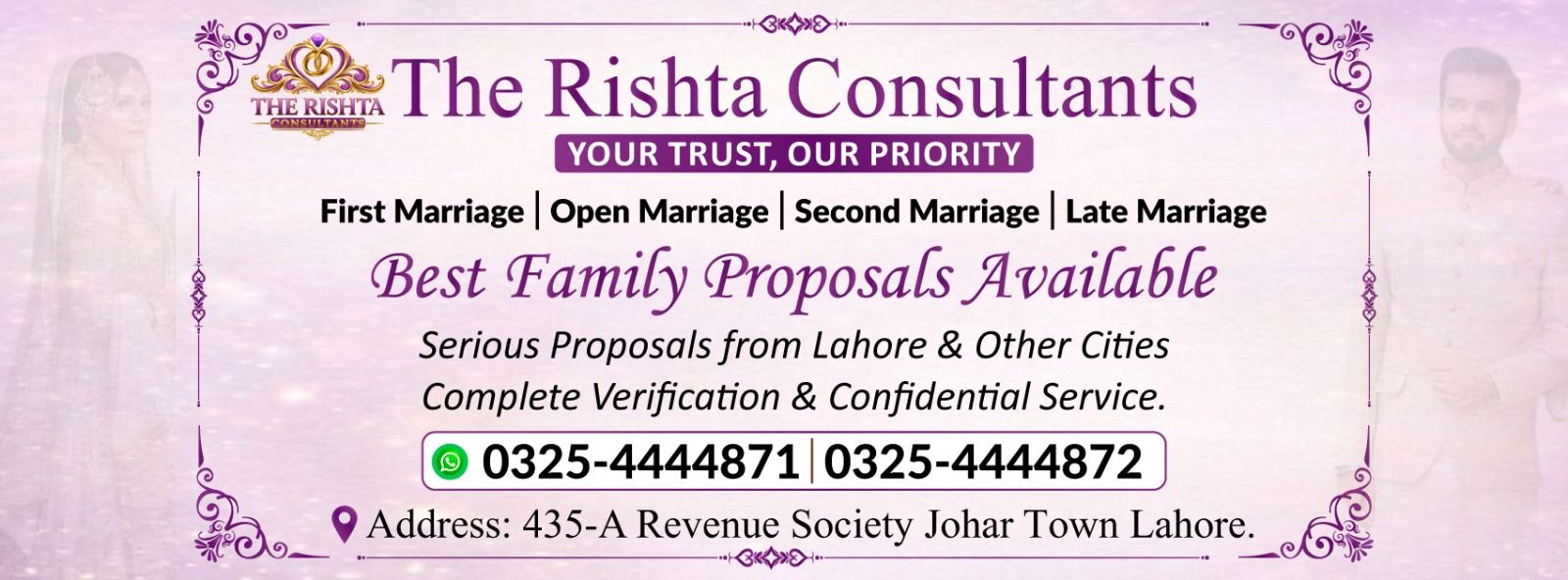 The Rishta Consultants | Lahore