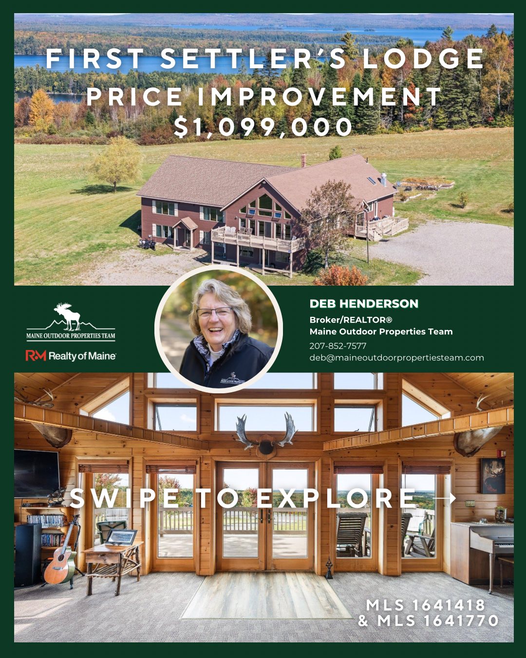 Deb Henderson of Maine Outdoor Properties Team | Orrington ME