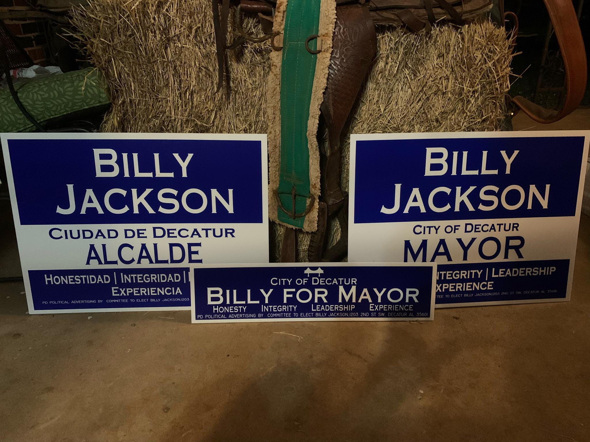 Thank you for supporting... - Billy Jackson for Decatur Mayor | Facebook