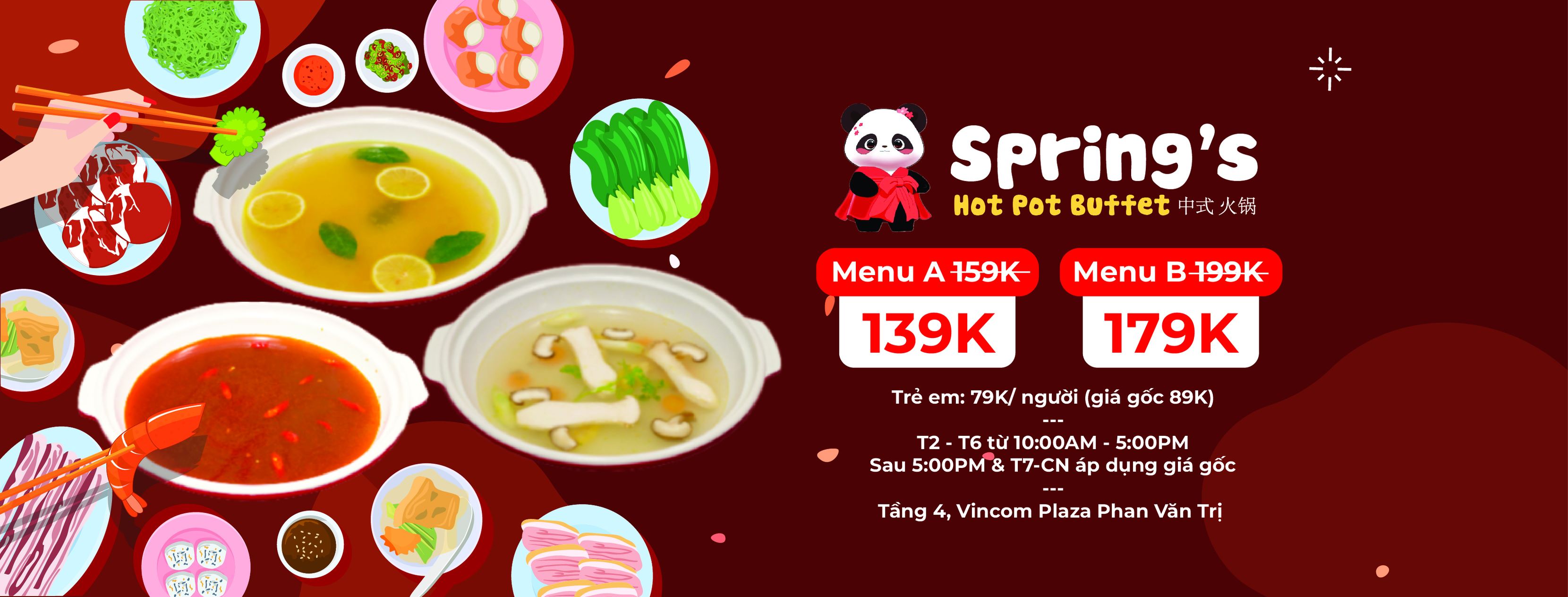 Buffet Lẩu Spring's | Ho Chi Minh City