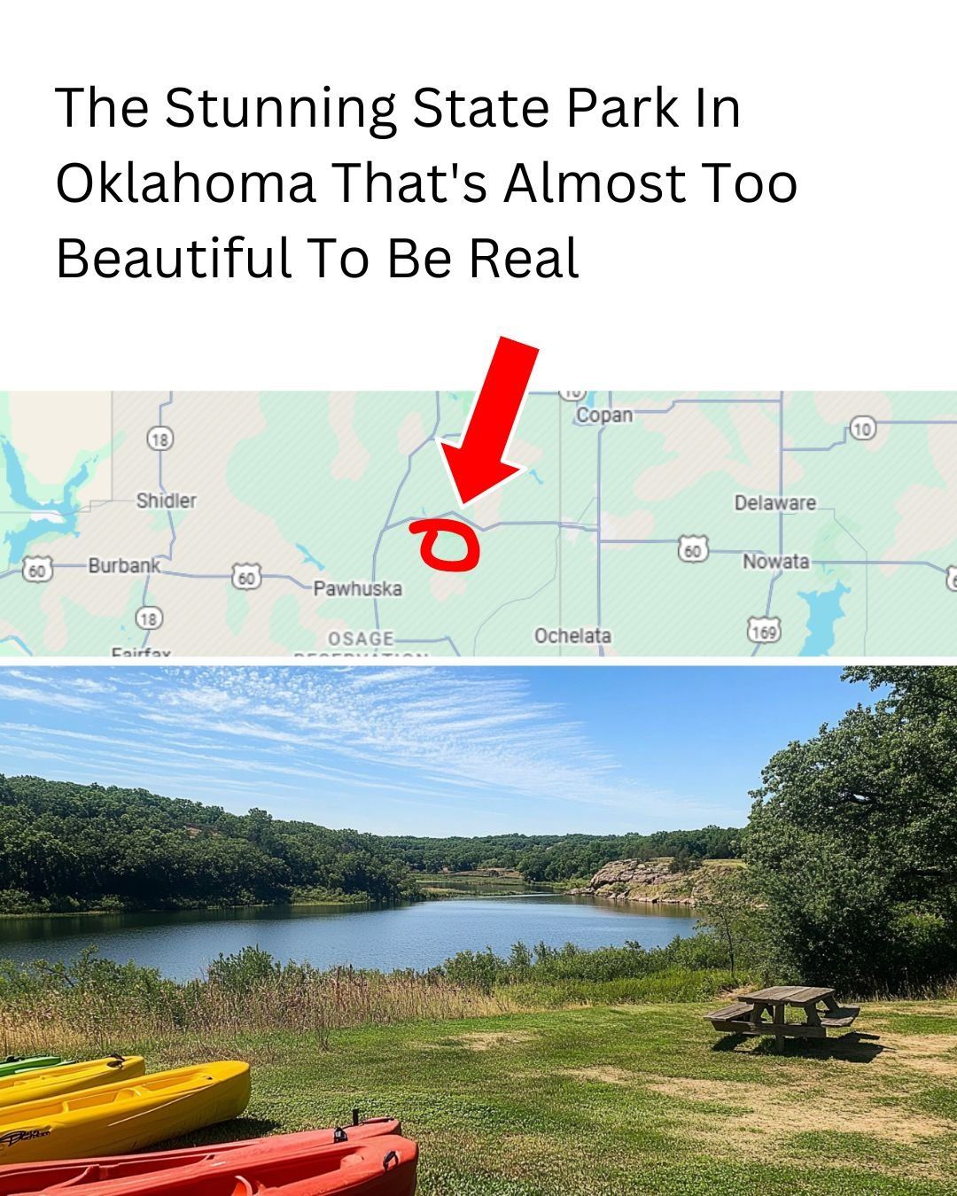Oklahoma - This stunning state park is almost too beautiful to be real ...