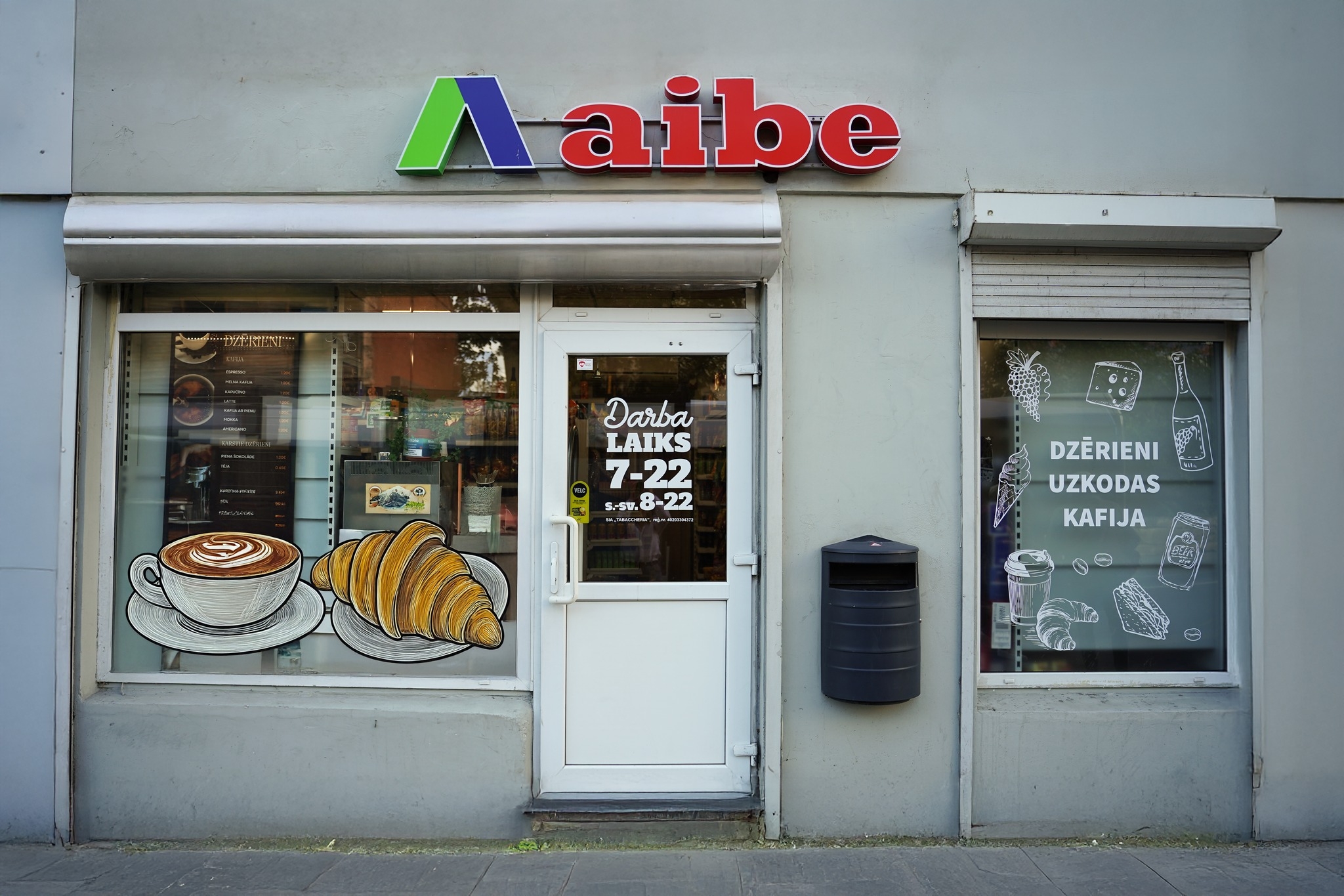 Pie mums Pērnavas 55 AIBES veikaliņā ir viss, kas nepieciešams un vēl ...