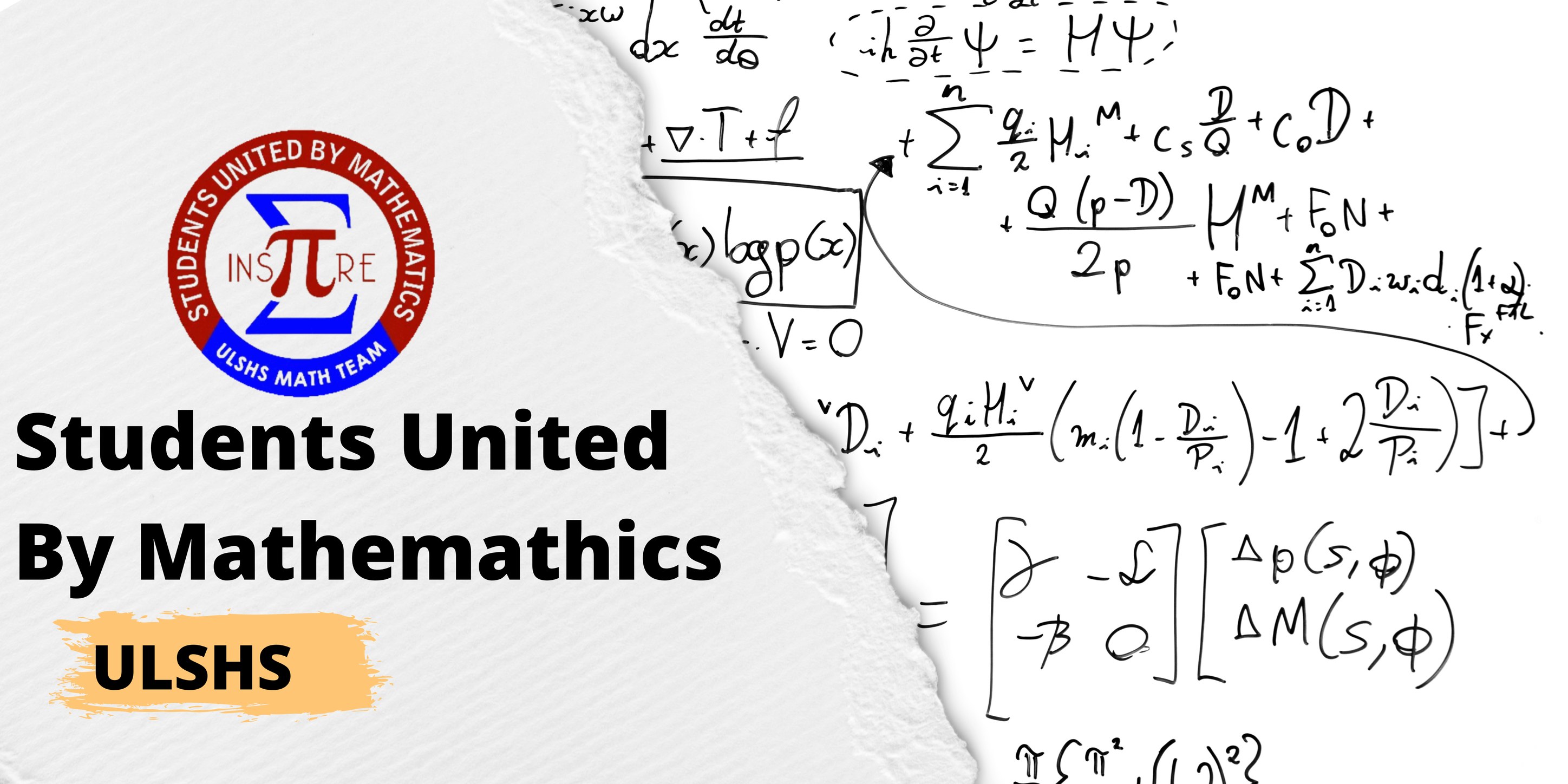 Students United by Mathematics - ULSHS JHS | Santiago