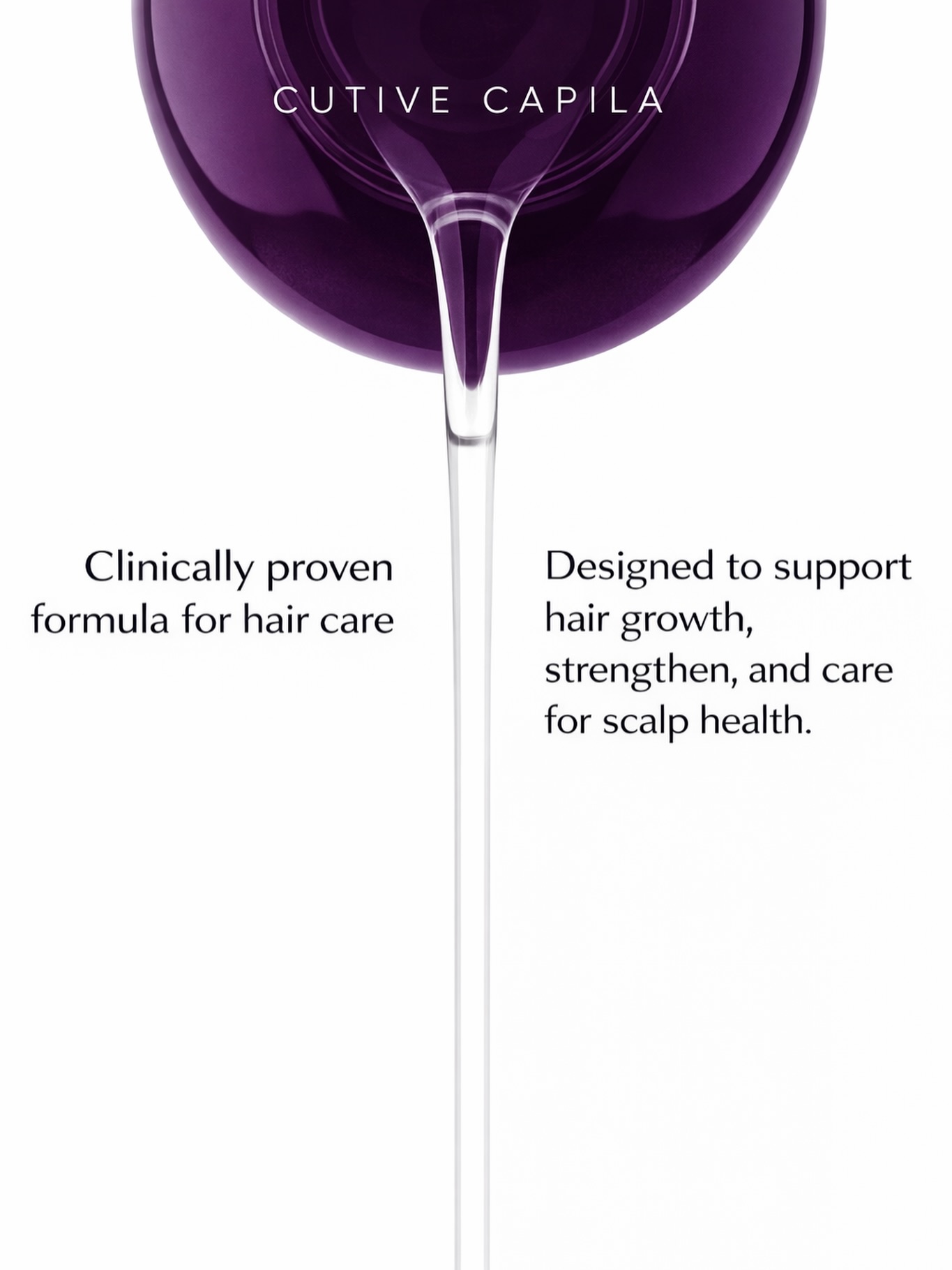Cutive - Cutive Capila Hair Serum A clinically designed formula to ...