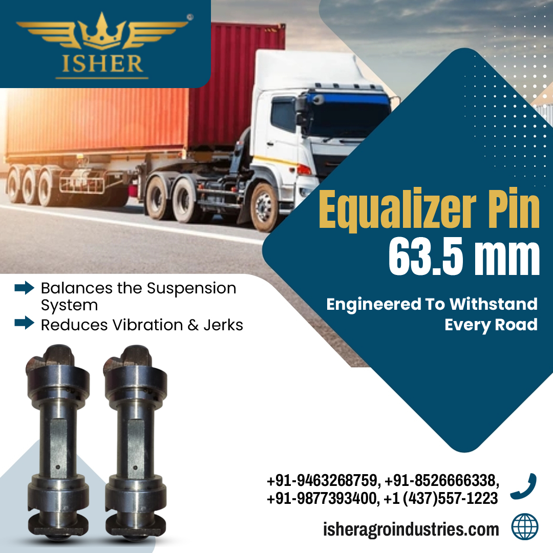 Isher - 🚛 Equalizer Pin 63.5 mm by ISHER 🚛 Built for strength ...