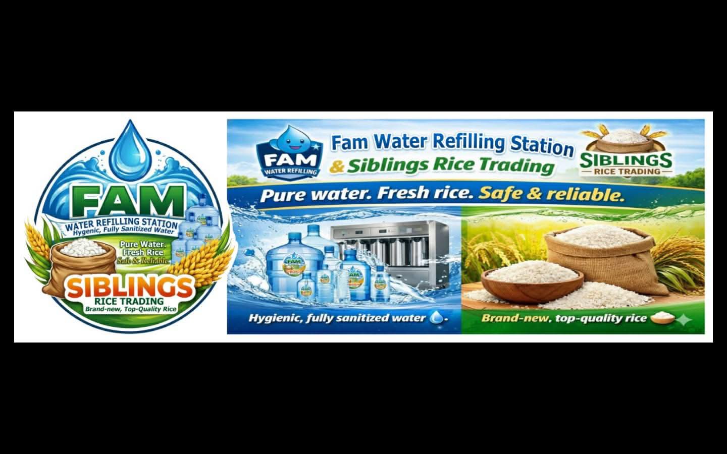 Fam Water Refilling & Siblings Rice Trading | Tagum City