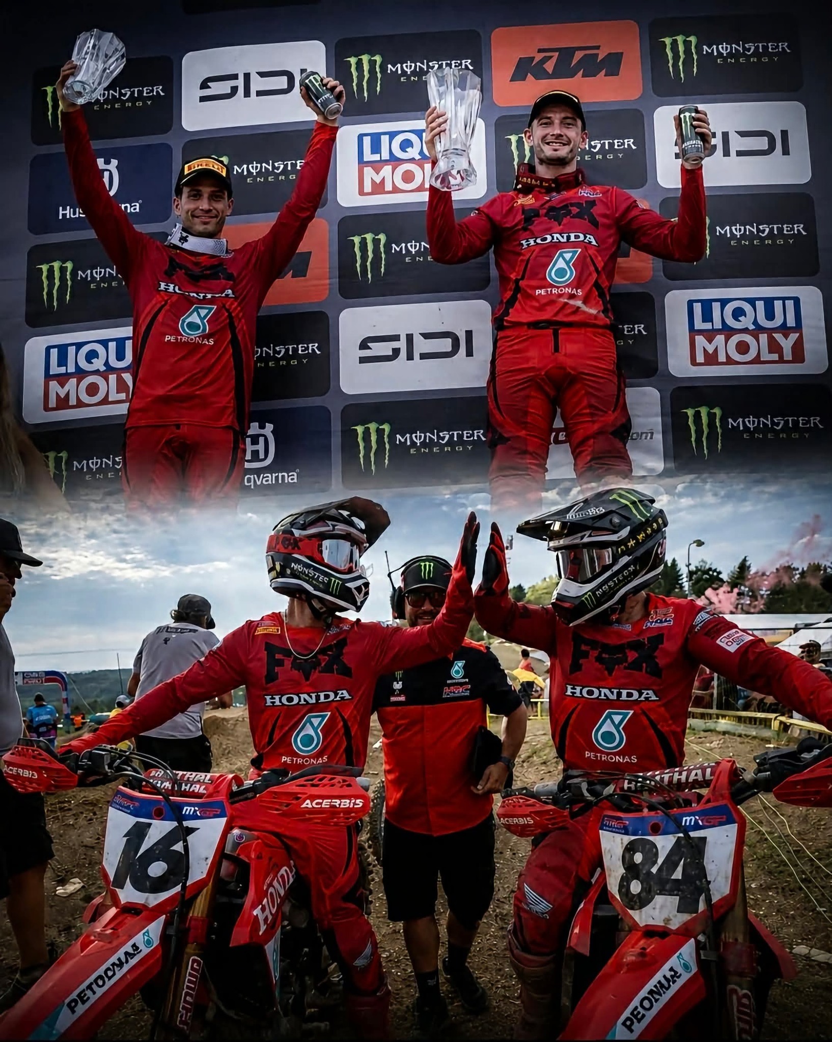 Jeffrey Herlings Dominates MXGP Race 2 at Loket, Secures the