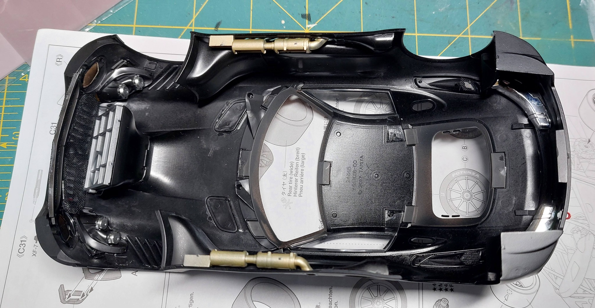 TAMIYA 1/24 LEON CVSTOS AMG -WIP-