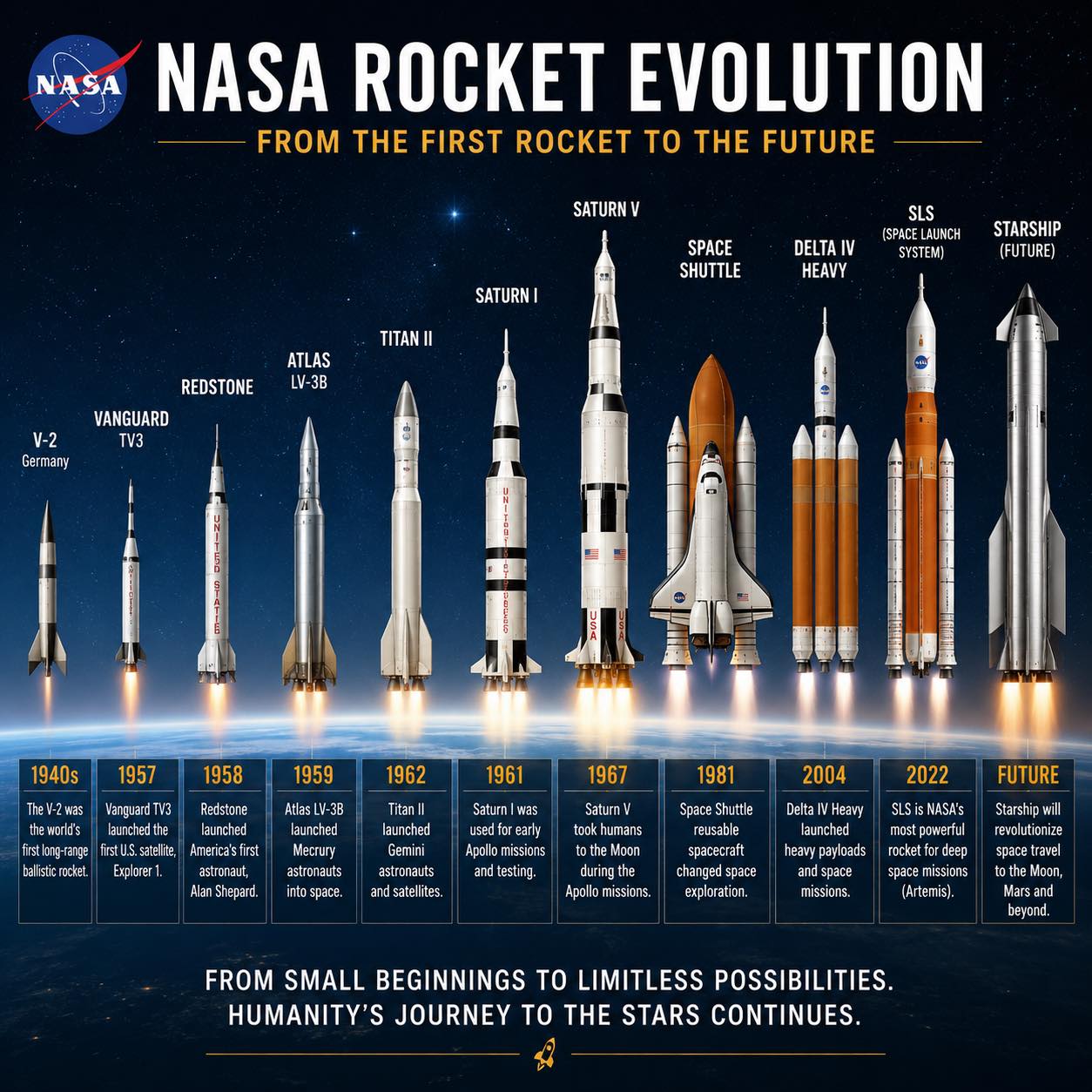 ロケッツ 2026 is going to be awesome with those heavy lifters: Starship