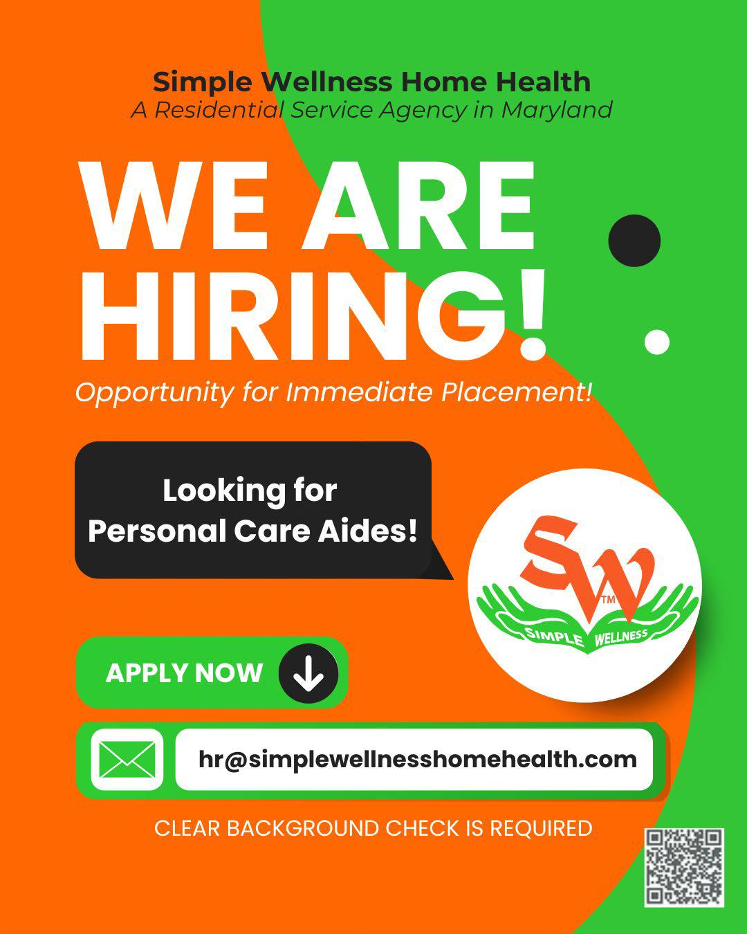 Simple Wellness Home Health | Baltimore MD