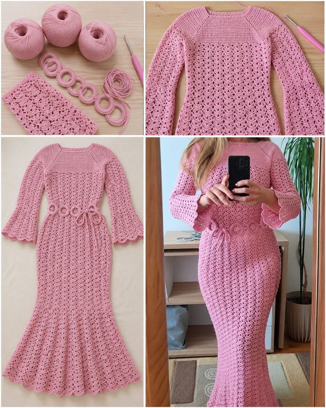 how to hem a crochet dress flared dress? Crochet mini dress Kaftan Length:44 Inches Full Price excluding Leather and Third party Short Casual Emerald Green