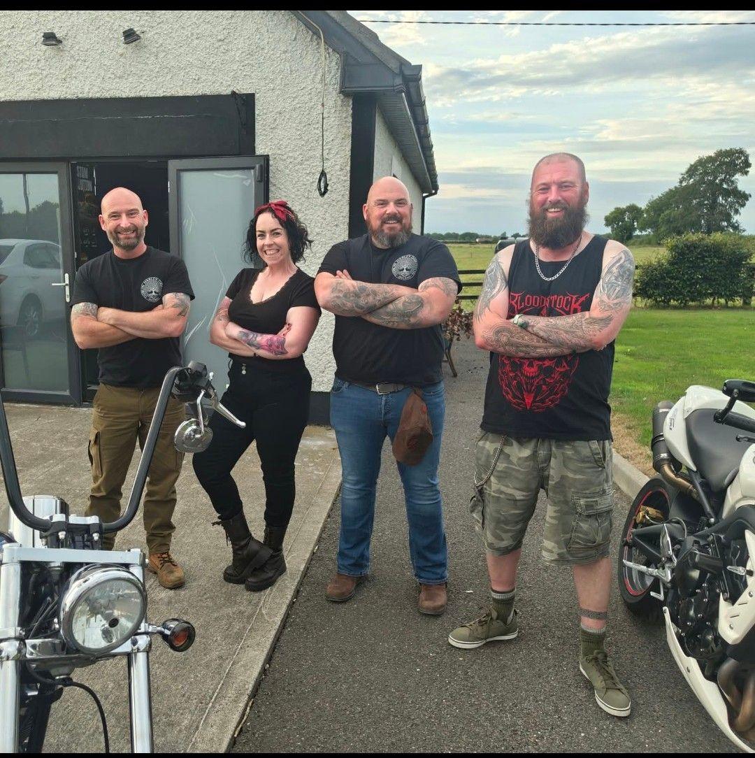 Jan went for a little spin today over to @terence_healy_motorcycles in ...