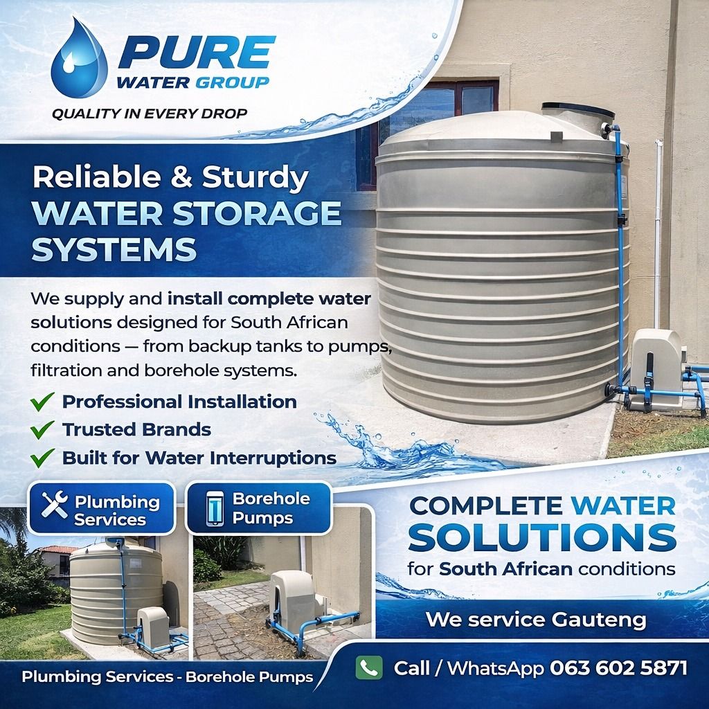💧 Reliable water solutions start with... - Pure Water Group | Facebook