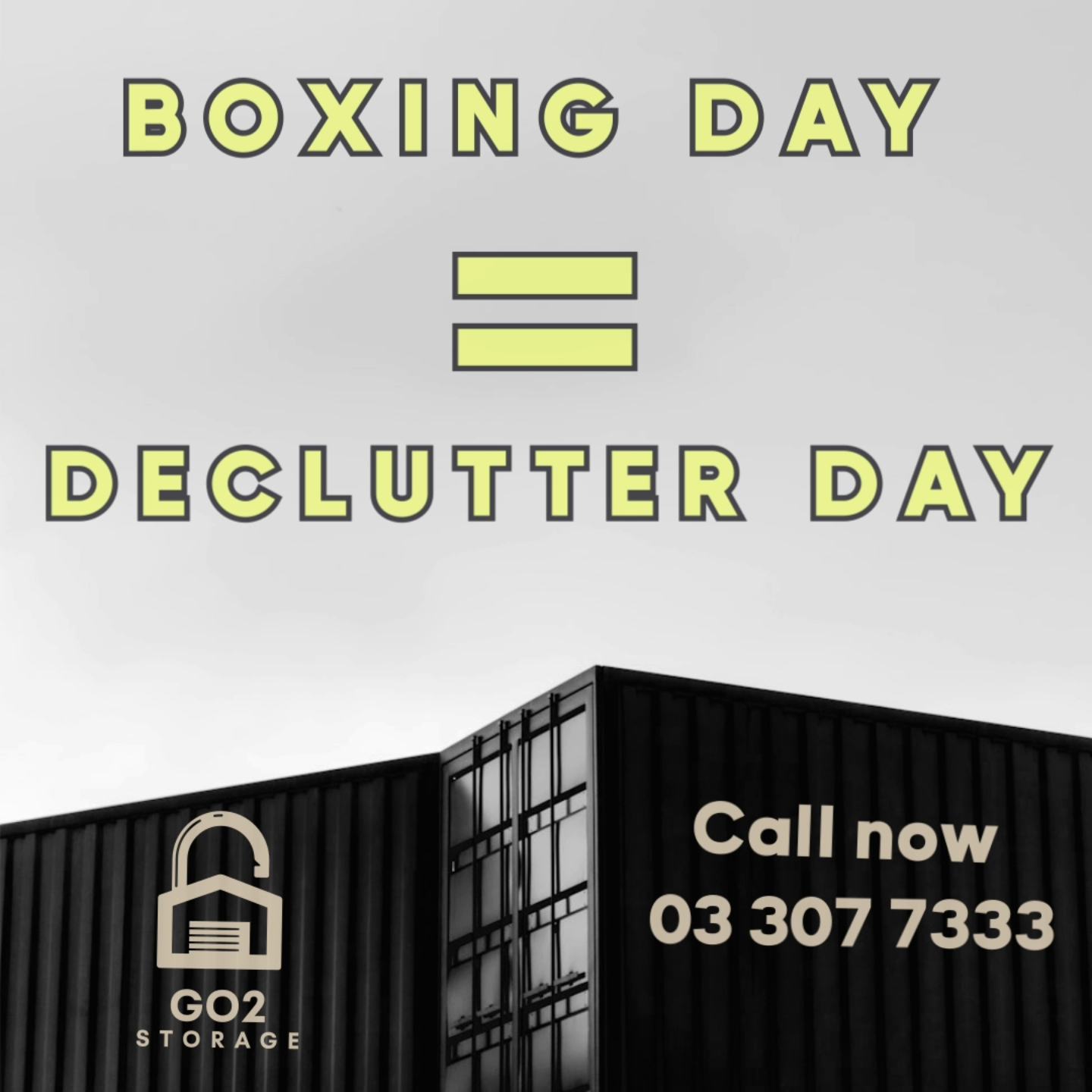 Go2 - 📦 Boxing Day Clean-Up Starts Now! Still surrounded by boxes ...