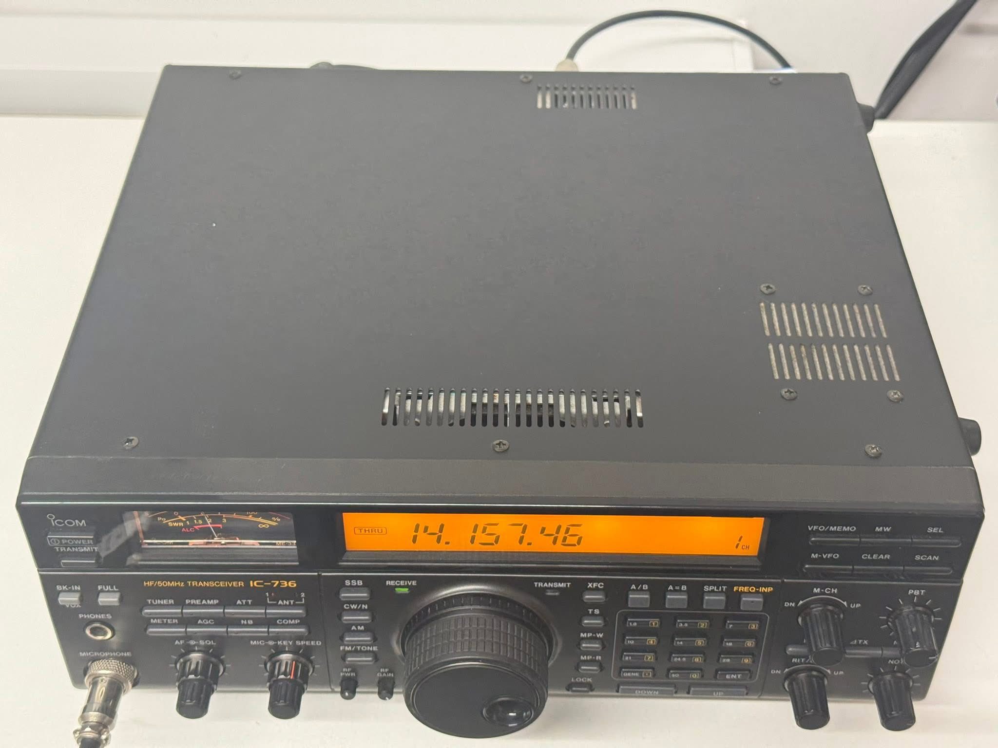 Icom IC-736 HF transceiver for sale