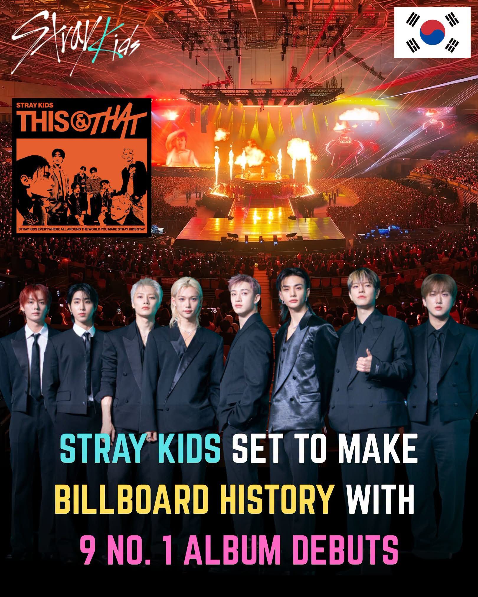 Stray Kids have extended their historic Billboard run with 'THIS