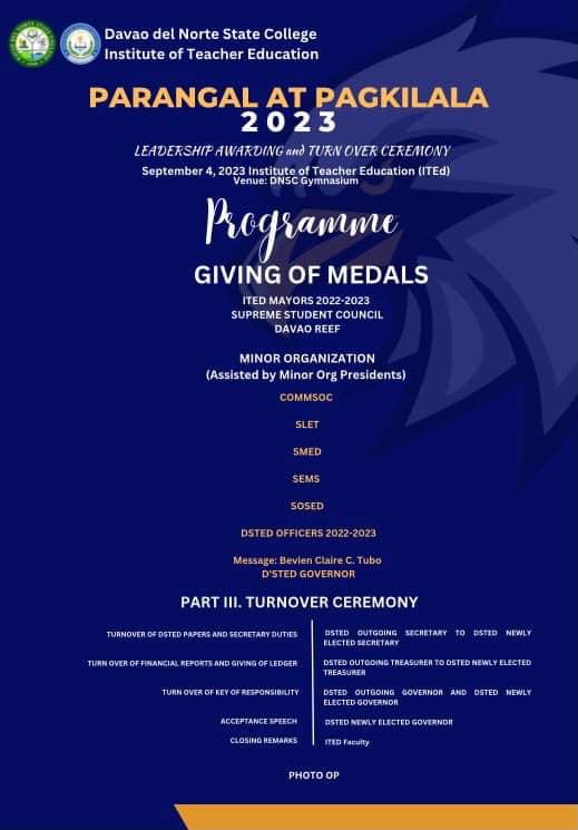 DNSC- Society of Mathematics Educators | Panabo
