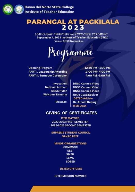 DNSC- Society of Mathematics Educators | Panabo