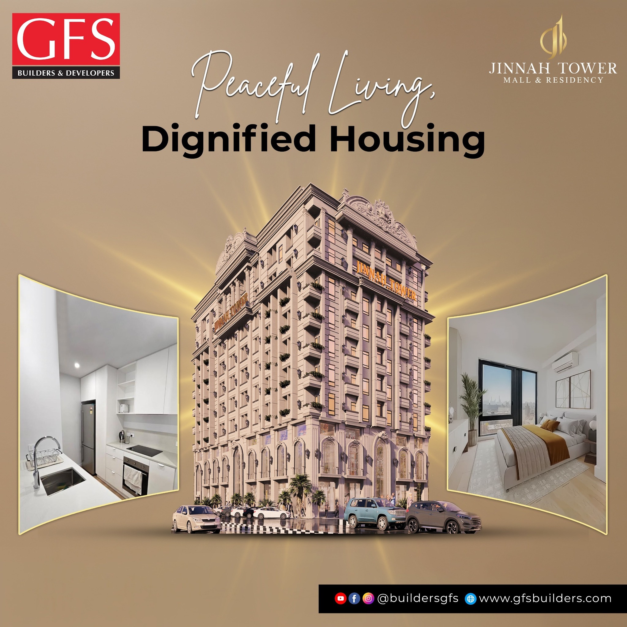 GFS - Experience Peaceful Living with Dignified Housing at Jinnah Tower ...