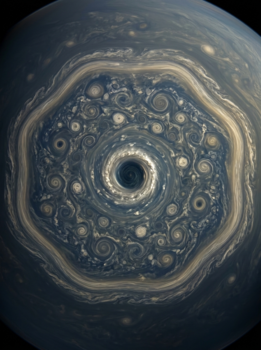 PPOD: Saturn in Infrared Saturn viewed at infrared wavelengths, as
