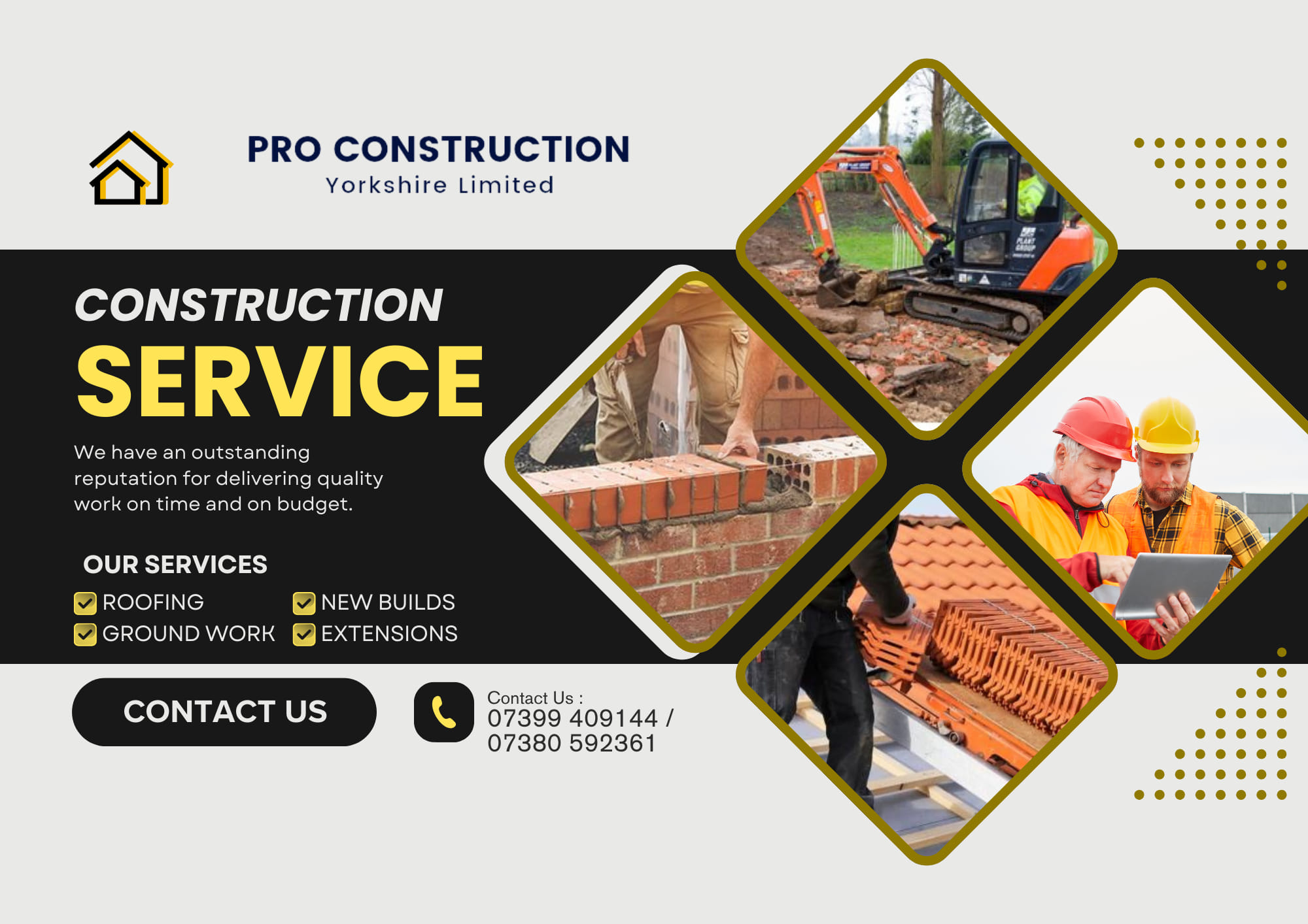Pro Construction Yorkshire Limited | Bradford