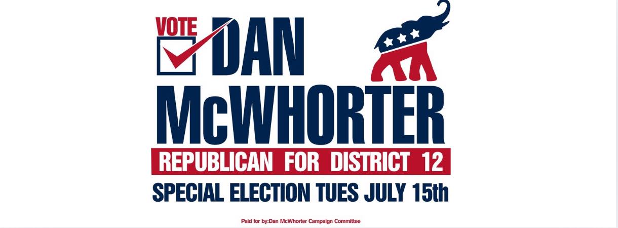 Dan McWhorter for Alabama House District 12
