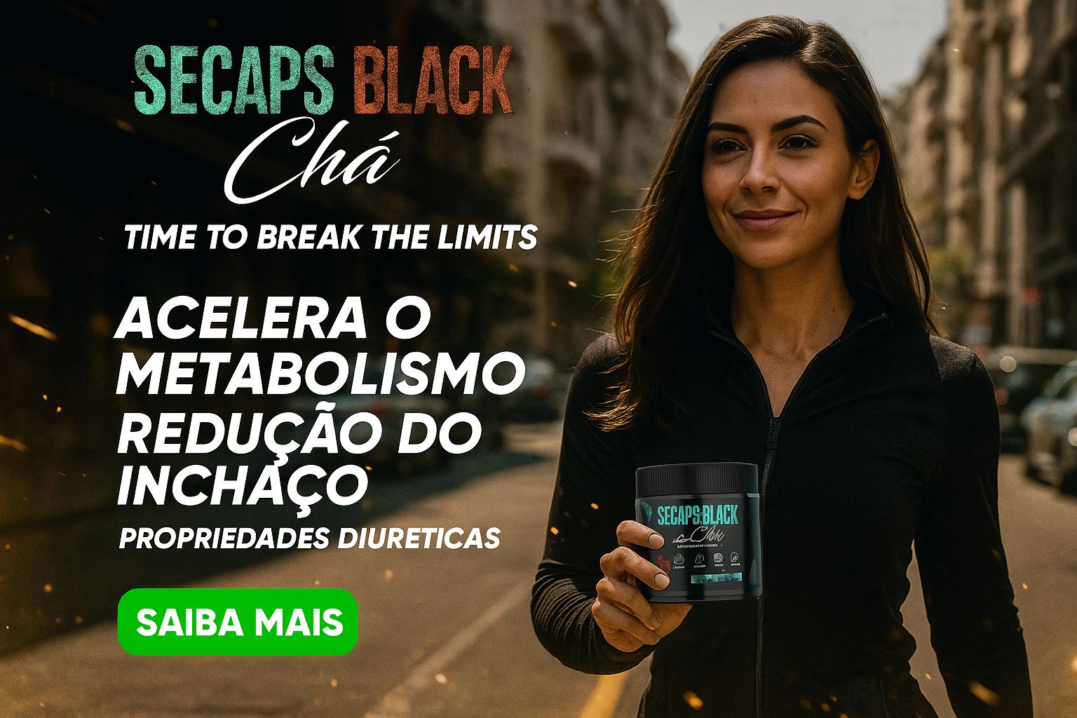 Secaps Black Chá