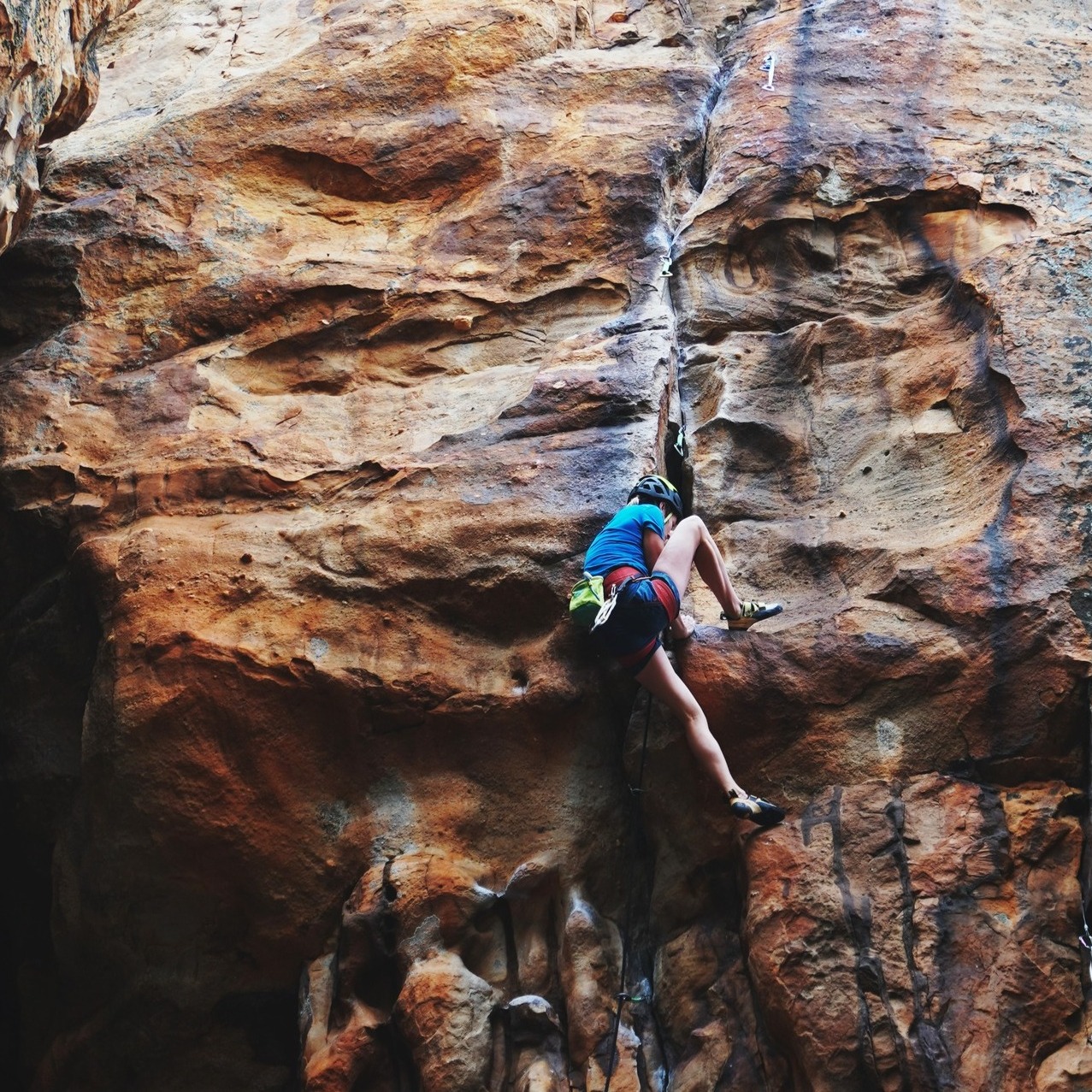 Climbing Victoria