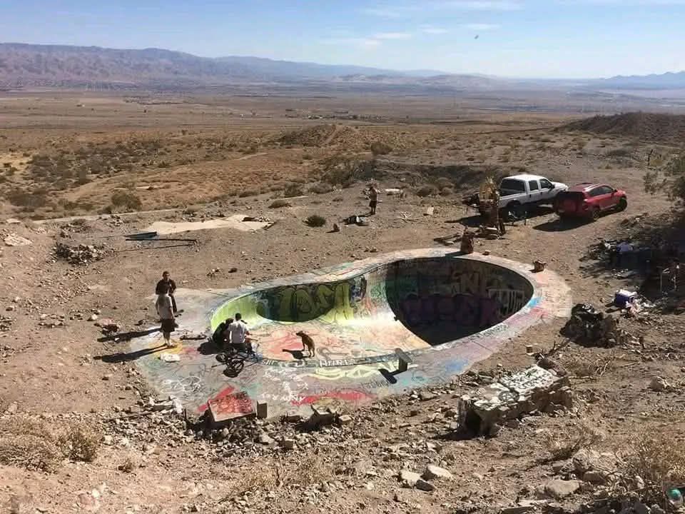 Nude Bowl: California's legendary DIY skate spot