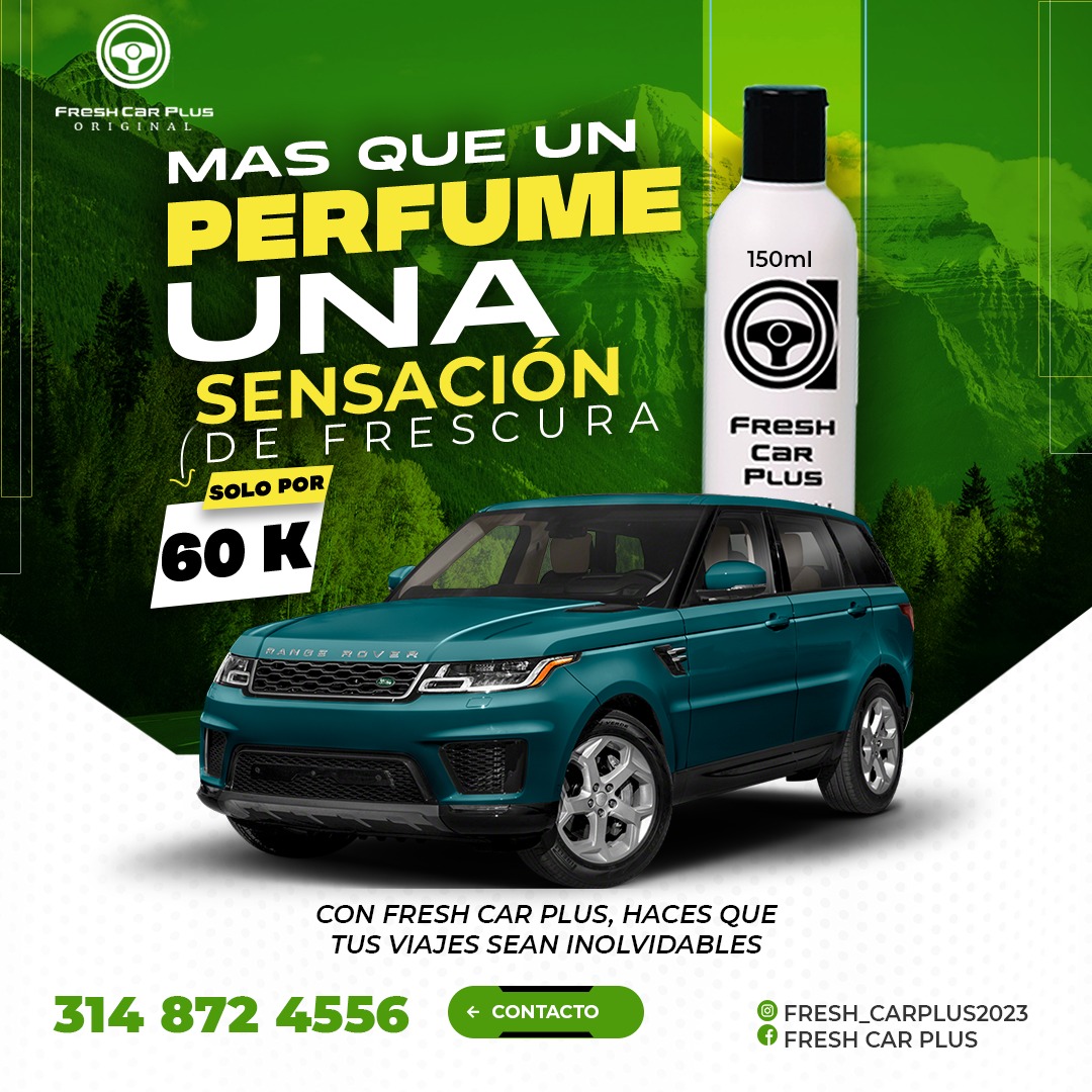 Fresh Car Plus - 🌼 ¿Necesitas un cambio de ambiente? Fresh...