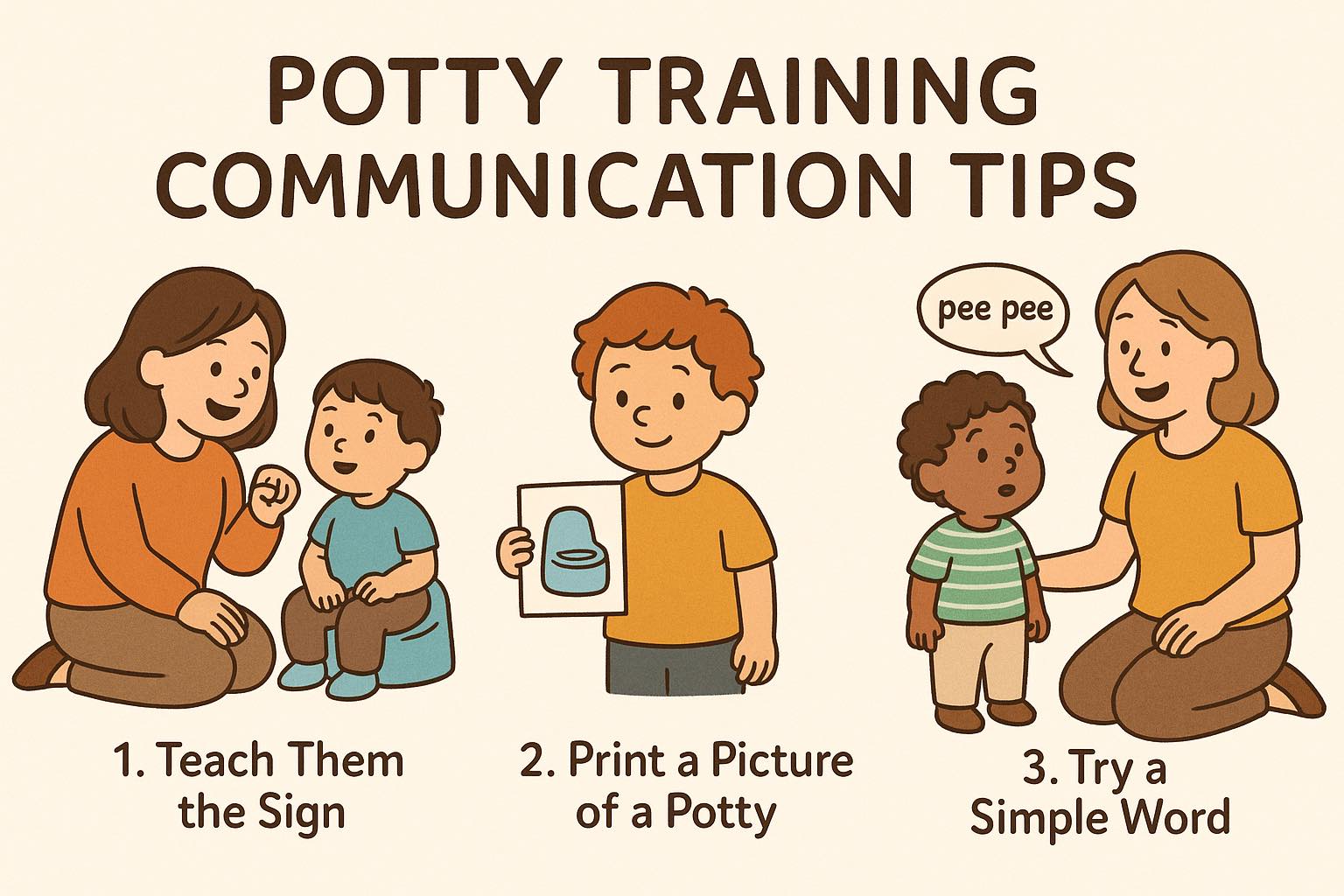 Bright - 🚽 Can my child be potty trained even if they aren’t talking ...