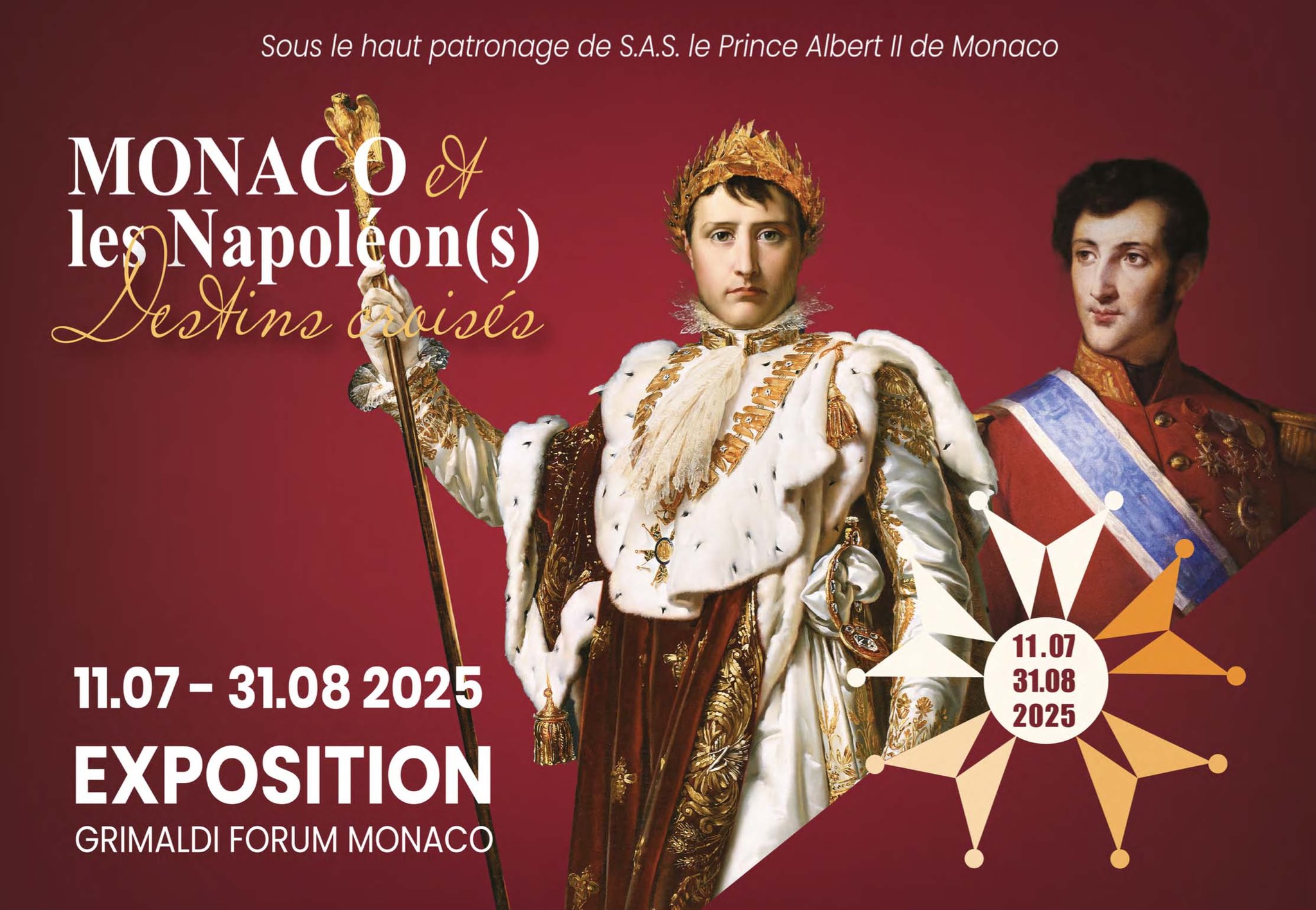 Monaco et les Napoléons. Destins croisés. | Monaco