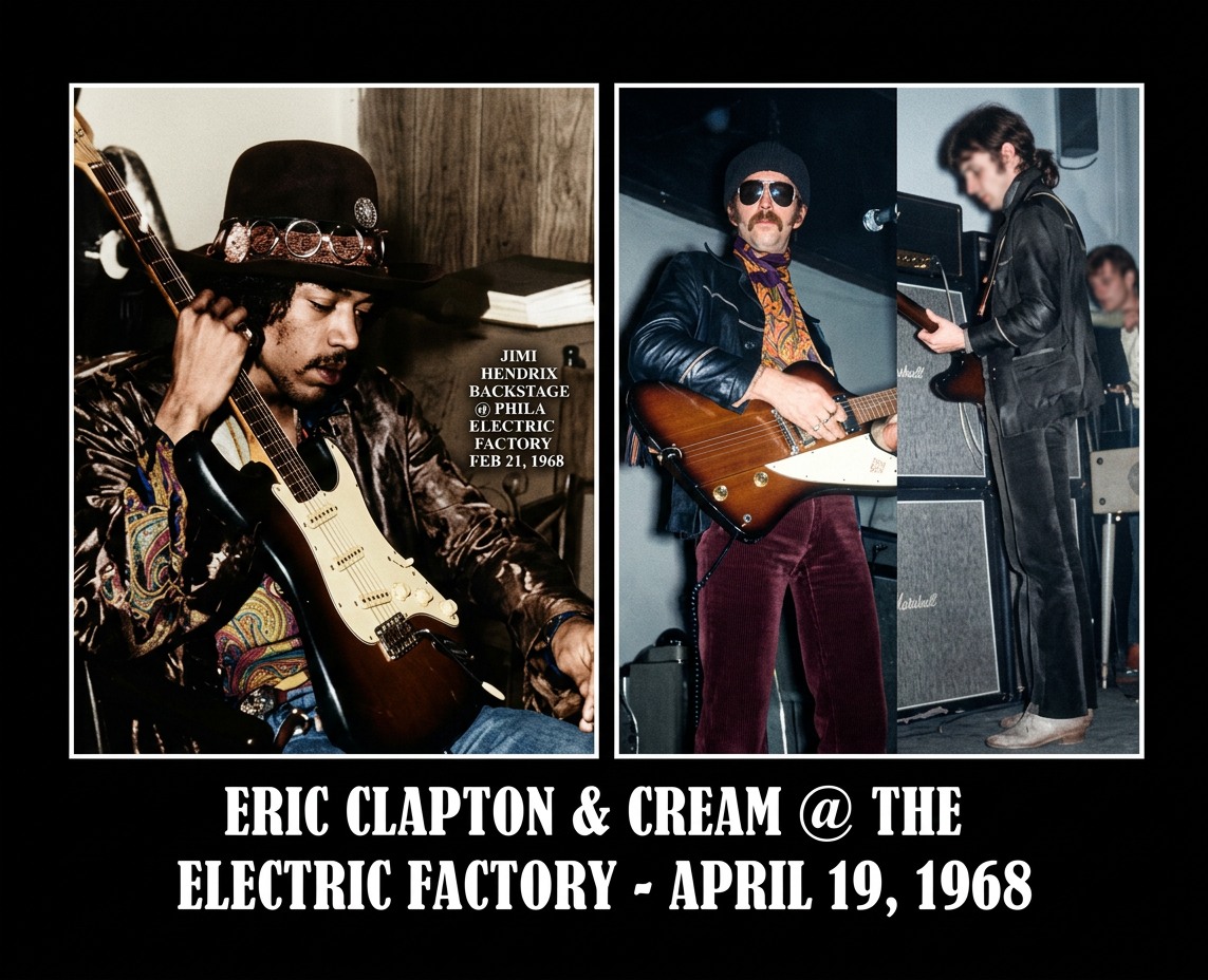 Electric Factory Philadelphia, October-Nov 1968 --..-