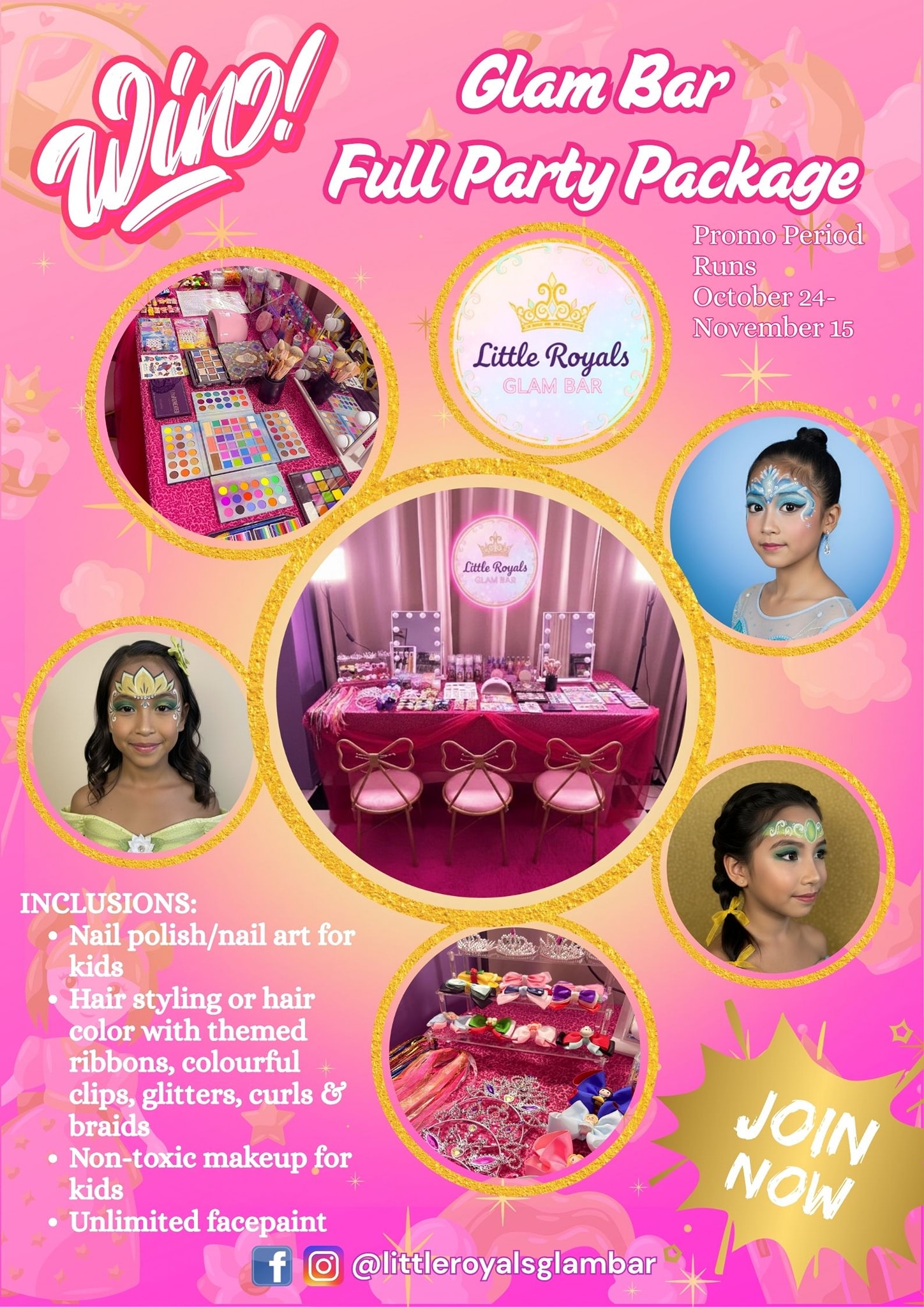 Little Royals Glam Bar