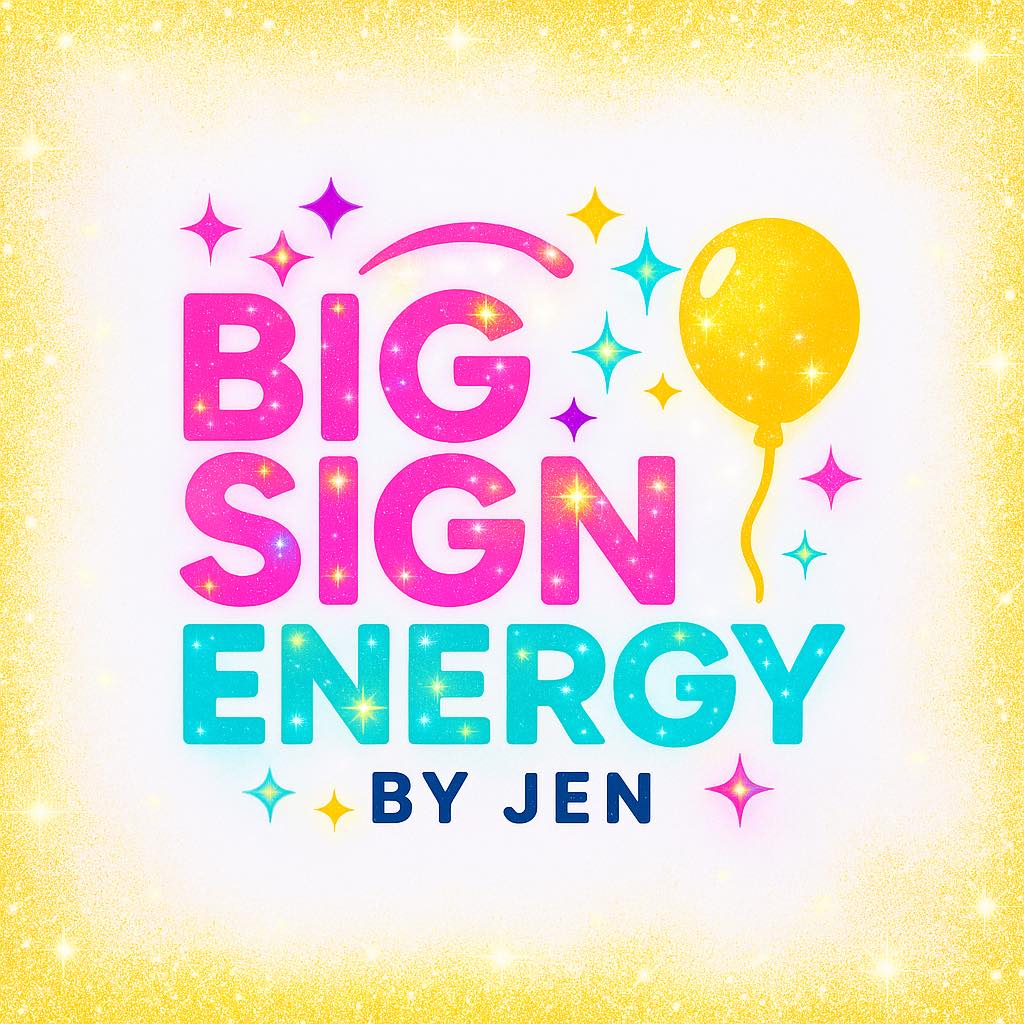 The new logo!!!! 🥰🥰🦄😍 - Big Sign Energy by Jen | Facebook